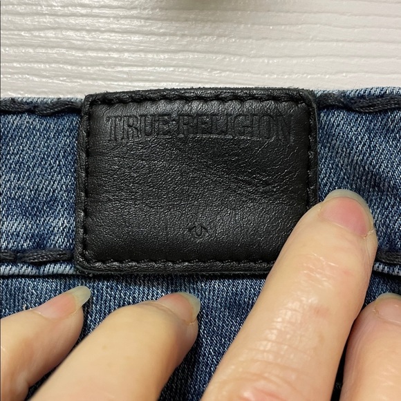 True Religion |Cora |Mid Rise |Straight |Black Label |Blue Denim |Jeans |Size 29 - Picture 10 of 16